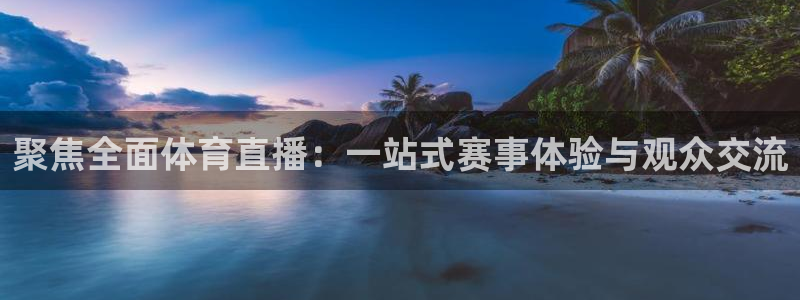 聚焦全面体育直播：一站式赛事体验与观众交流