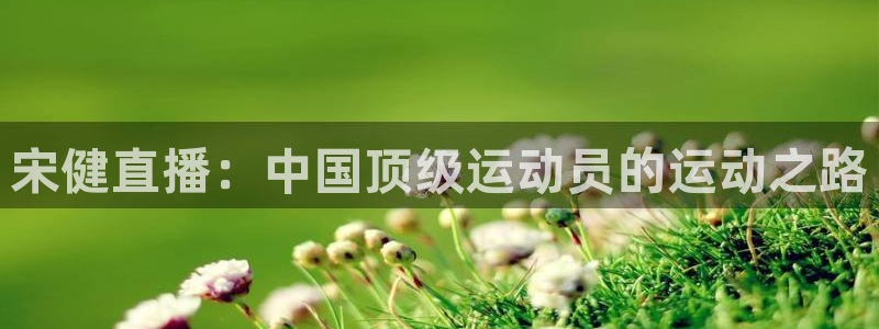 宋健直播：中国顶级运动员的运动之路