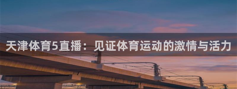 天津体育5直播：见证体育运动的激情与活力