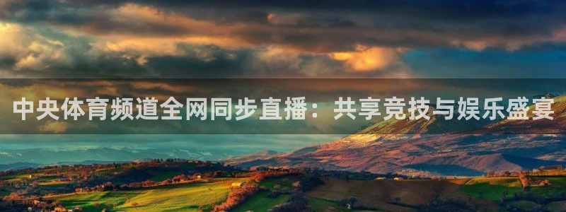 中央体育频道全网同步直播：共享竞技与娱乐盛宴
