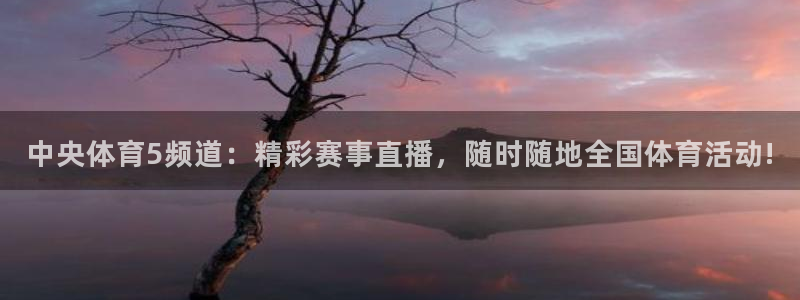 中央体育5频道：精彩赛事直播，随时随地全国体育活动!